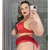Conjunto CINTA-LIGA Vermelho - comprar online