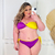 Imagem do Biquíni FAIXA Amarelo / Roxo