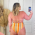 Calcinha HOT Listrado/ Laranja na internet
