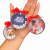 Bolinhas de Natal Personalizada com foto - kit 50 bolinhas - comprar online