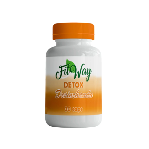 CHÁ DETOX DESINCHANDO EM CÁPSULAS FITWAY