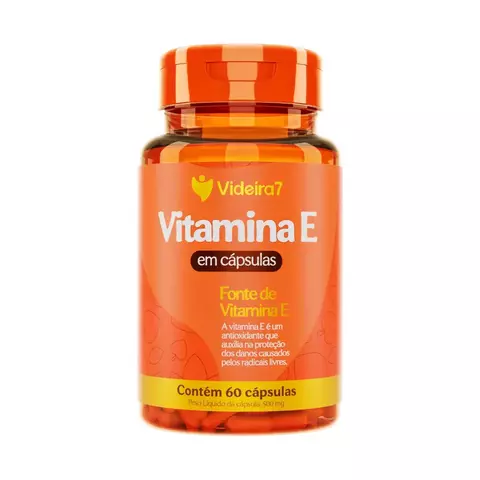 Vitamina E 400UI - 60 Cápsulas - VIDEIRA7
