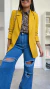 BLAZER SOFÍA MOSTAZA