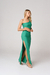 Vestido Singapur verde