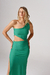 Vestido Singapur verde