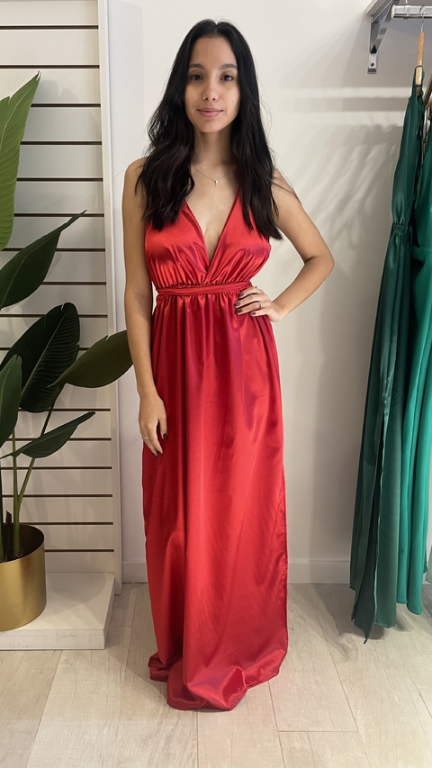 Vestido Tulum Rojo