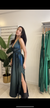 Vestido Tulum verde petroleo - Santa Genoveva