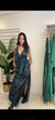 Vestido Tulum verde petroleo