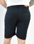 BERMUDA CORTE CHINO ABIEL NEGRA REGULAR FIT - comprar online
