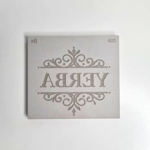 Sello Sobre Relieve: yerba