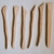 Esteca de madera x 6un.