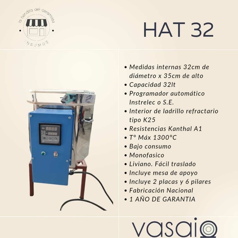 Horno eléctrico HAT 32