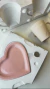 Bandeja corazón - Molde de yeso - tienda online