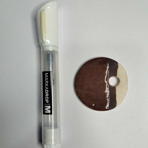 Marcador recargable c/25gr de bajo cubierta Marrón Chocolate DP