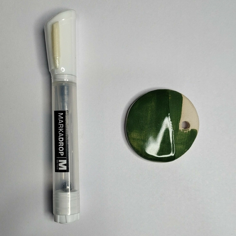 Marcador recargable c/25gr de bajo cubierta Verde Cromo Crecer