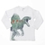 REMERA MANGAS LARGAS CON ESTAMPA DINO BLANCA CARTERS