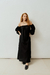 VESTIDO TQC MANGAS - PRETO - KOLM COLLECTIVE