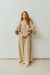 VESTIDO TQC MANGAS - NATURAL - KOLM COLLECTIVE