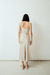 VESTIDO ACETINADO BEGE - KOLM COLLECTIVE