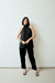 BLUSA 01 ACETINADA PRETA - comprar online