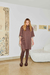 VESTIDO OVER MARROM
