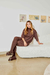 VESTIDO OVER MARROM - comprar online