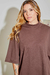 VESTIDO OVER MARROM - loja online