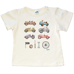Remera natural Autos Collection
