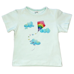 Remera aguamarina Barrilete