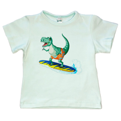 Remera aguamarina Dino 2