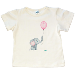 Remera natural Elefante