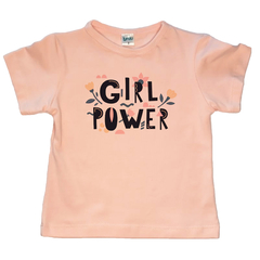 Remera rosa Girl Power
