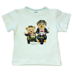 Remera aguamarina Oso 2