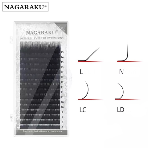 ￼cílios nagaraku volume russo curvatura L mix