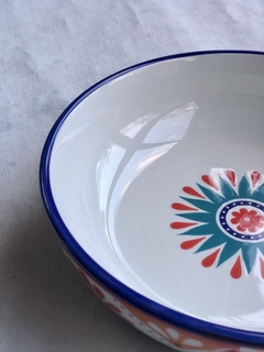 ENSALADERA/BOWL BAJO CERÁMICA INDIA - comprar online