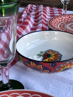 ENSALADERA/BOWL BAJO CERÁMICA MUMBAI - comprar online