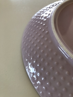 PRE-VENTA PLATO PIÑA CERAMICA LABRADA 20CM - comprar online