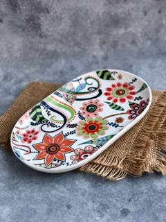 BANDEJA 25CM CERÁMICA FILANDIA - comprar online