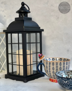 Farol con Vela Led