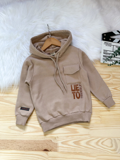 CASACO MOLETOM BOLSO - comprar online