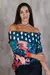 REMERA DAFNE MORLEY CUELLO BOTE ( TOM ) - comprar online
