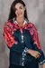 CAMISA DANELLE CREPE DE PUNTO (TOM) - comprar online