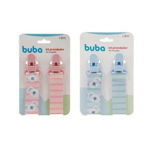 PRENDEDOR DE CHUPETA COALA COM 2 UN BUBA