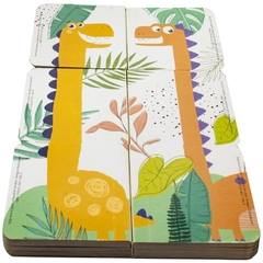 Imagem do LIVRO AMIGOS DINOSSAUROS (LIVRINHOS+BLOQUINHOS) TODO LIVRO