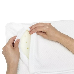 TRAVESSEIRO VISCOELASTICO BRANCO BUBA - AD baby | Roupas e Acessórios nacionais e importados