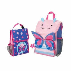 KIT ESCOLAR MOCHILA GRANDE + LANCHEIRA BAG ZOO SKIP HOP - comprar online