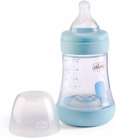 MAMADEIRA PERFECT5 150ML FL INICIAL AZUL CHICCO - comprar online