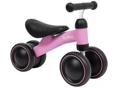 BICICLETA DE EQUILIBRIO 4 RODAS ROSA BUBA