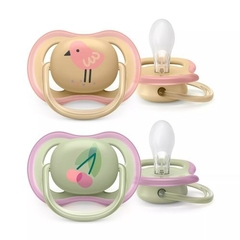 CHUPETA ULTRA AIR DUPLA MENINA 0-6M AVENT