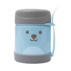 POTE TERMICO COM TAMPA E TALHER GUMY 320 ML BUBA - AD baby | Roupas e Acessórios nacionais e importados